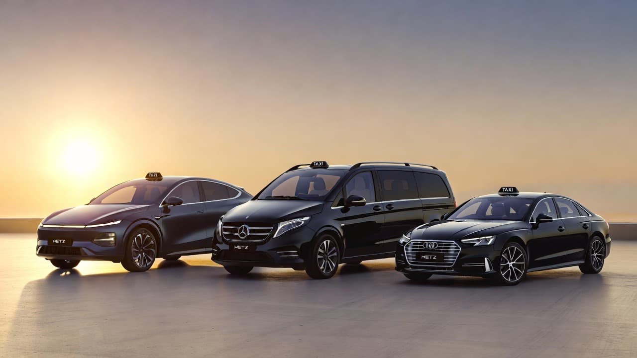 Taxi M-Metz — 3 taxis noirs à Metz